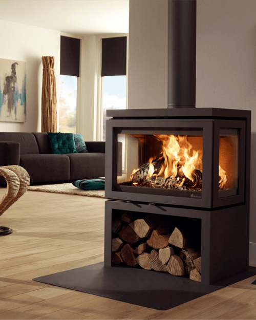 Brændeovn - K53281-Vidar-Triple-Medium-Store-1-Sfeer